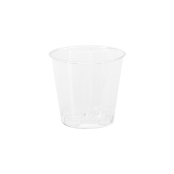 Kubki plastikowe mini przezroczyste, 20 ml - 100 szt.