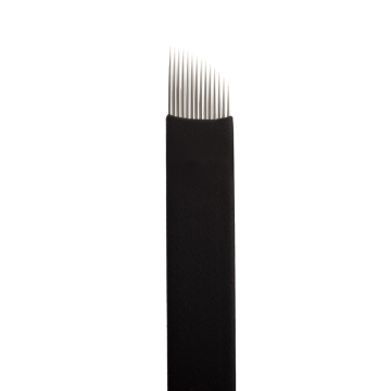 Ostrza/Piórka do microbladingu Jenn Boyd Ink Brow Slayer - 14,20 Curved Slant (ukośne) - 25 szt.