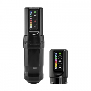 FK Irons Spektra Flux - Bezprzewodowa maszynka do tatuażu + dodatkowy PowerBolt - Stealth