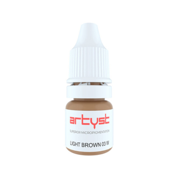 Artyst Light Brown 03 W - Pigment PMU do oczu, 10 ml