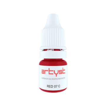 Artyst Red 07 C - Pigment PMU do warg, 10 ml