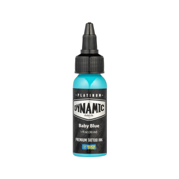 Platinum by Dynamic Baby Blue - Tusz do tatuażu, 30 ml