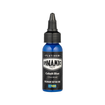Platinum by Dynamic Cobalt Blue - Tusz do tatuażu, 30 ml