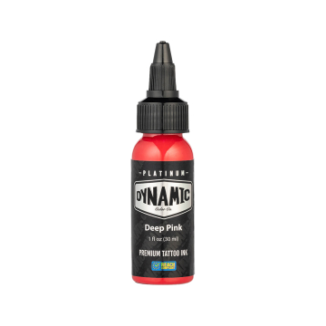 Platinum by Dynamic Deep Pink - Tusz do tatuażu, 30 ml
