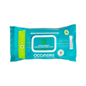 Eco World - Bezalkoholowe chusteczki czyszcząco-odkażające, 80 szt.