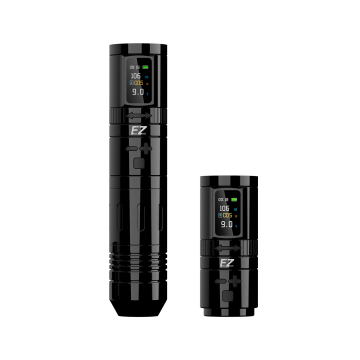 EZ EvoTech Pro - Bezprzewodowy pen do tatuażu + dod. akumulator