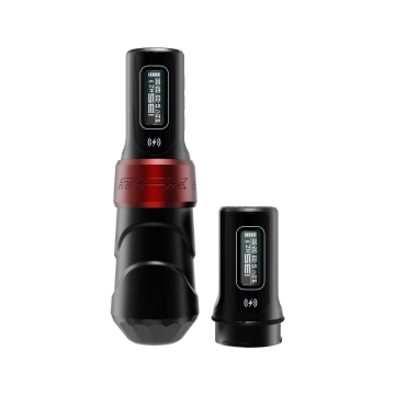FK Irons Flux Max Yomico + 2 x PowerBolt II, skok 3,2 mm - kolor: (czarny/czerwony)