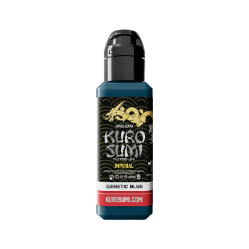 Kuro Sumi Imperial Genetic Blue - Tusz do tatuażu, 44 ml