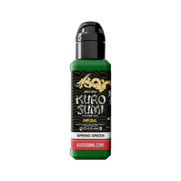 Kuro Sumi Imperial Spring Green - Tusz do tatuażu