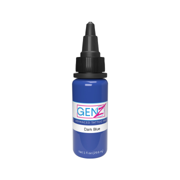 Intenze Gen-Z Dark Blue - Tusz do tatuażu, 30 ml