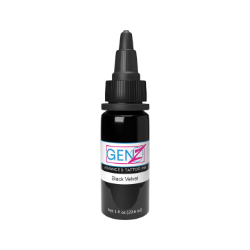 Black Velvet Intenze Ink Gen-Z Mark Mahoney Gangster Grey - Tusz do tatuażu, 30 ml