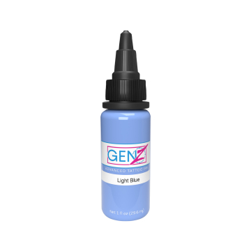 Intenze Gen-Z Light Blue - Tusz do tatuażu, 30 ml
