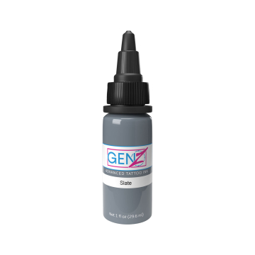 Slate Intenze Ink Gen-Z Power Grey - Tusz do tatuażu, 30 ml