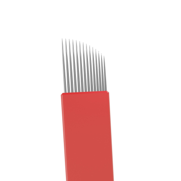 Nożyki do microbladingu Killer Beauty 0,25mm - 14 Curved Edge - 50 szt.