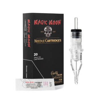Kartridże Magic Moon 0,30mm Long Taper - Round Liner, opakowanie 20 szt.
