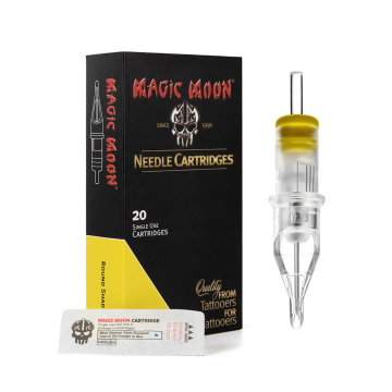 Kartridże Magic Moon 0,30mm Long Taper - Round Shader, opakowanie 20 szt.