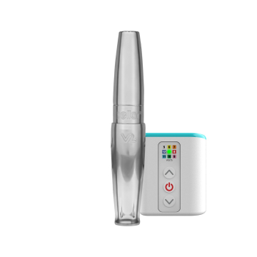 Microbeau Bellar V2 + Airbolt Mini - Maszynka PMU, kolor: Srebrny