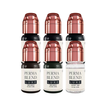 Perma Blend Luxe Stevey G. Reclaim - Zestaw pigmentów PMU, 6 x 15 ml