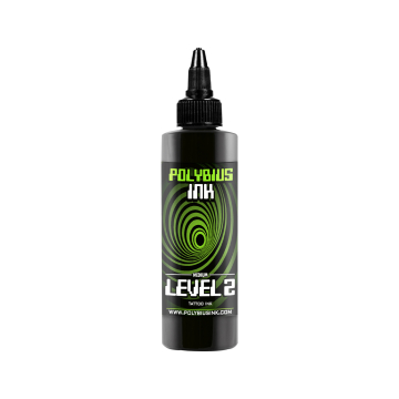 Polybius Medium Level 2 - Tusz do tatuażu, 150 ml (zg. z REACH)