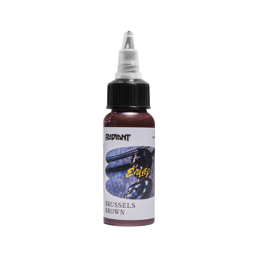 Radiant Evolved Brussels Brown - Tusz do tatuażu, 30 ml