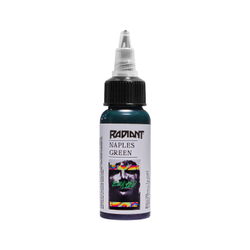 Radiant Evolved Naples Green - Tusz do tatuażu, 30 ml