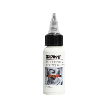 Radiant Evolved Rotterdam Mixing White - Tusz do tatuażu, 30 ml