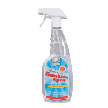 Reynard - odkażający spray do powierzchni różnego typu - bezzapachowy, bezalkoholowy, 750ml