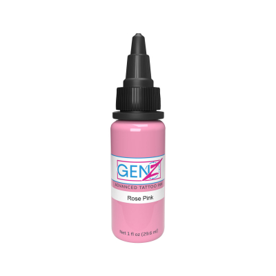 Rose Pink Intenze Ink Gen-Z Pastel Color - Tusz do tatuażu, 30 ml