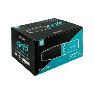 FK Irons Black Flux S (Slim) - Gryfy jednorazowe piankowe, 24 szt.