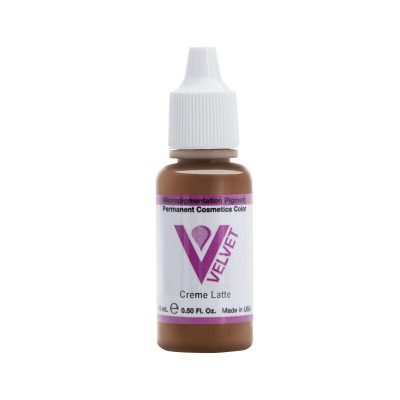 Li Pigments Velvet Crème Latte - Pigment PMU, 15 ml