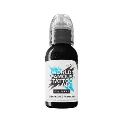 World Famous Limitless - Limitless Charcoal Greywash - Tusz do tatuażu 30ml